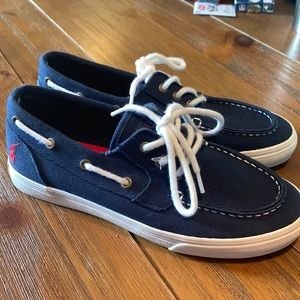 Polo Ralph Lauren shoes, navy blue, size 5